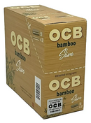 Caixa Seda Ocb Bamboo Slim King Size Original C/50 Livretos Sem Sabor