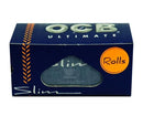 Caixa De Seda Ocb Rolls De Rolo Ultimate Azul Original C/ 24
