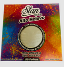 Alumínio Stan 50 Folhas P/ Narguile Foil Papel Grosso Prateado