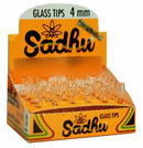 Caixa De Piteira De Vidro Sadhu 4mm - 25 Piteiras
