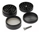 Dichavador Triturador e moedor  de alumínio  65mm  4 Partes + Pá