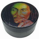 Dechavado Triturador Moedor Metal Prata 3 Parte Bob Marley lançamento