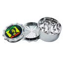 Dechavado Triturador Moedor Metal Prata 3 Parte Bob Marley lançamento